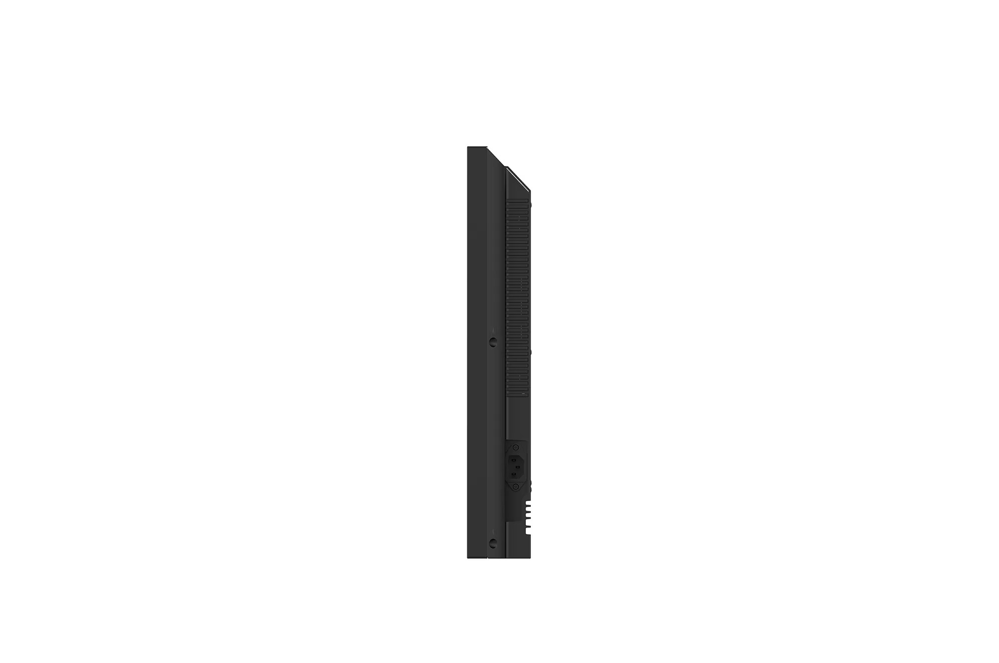 LG 32UL5Q-M infoskærm – set fra siden
