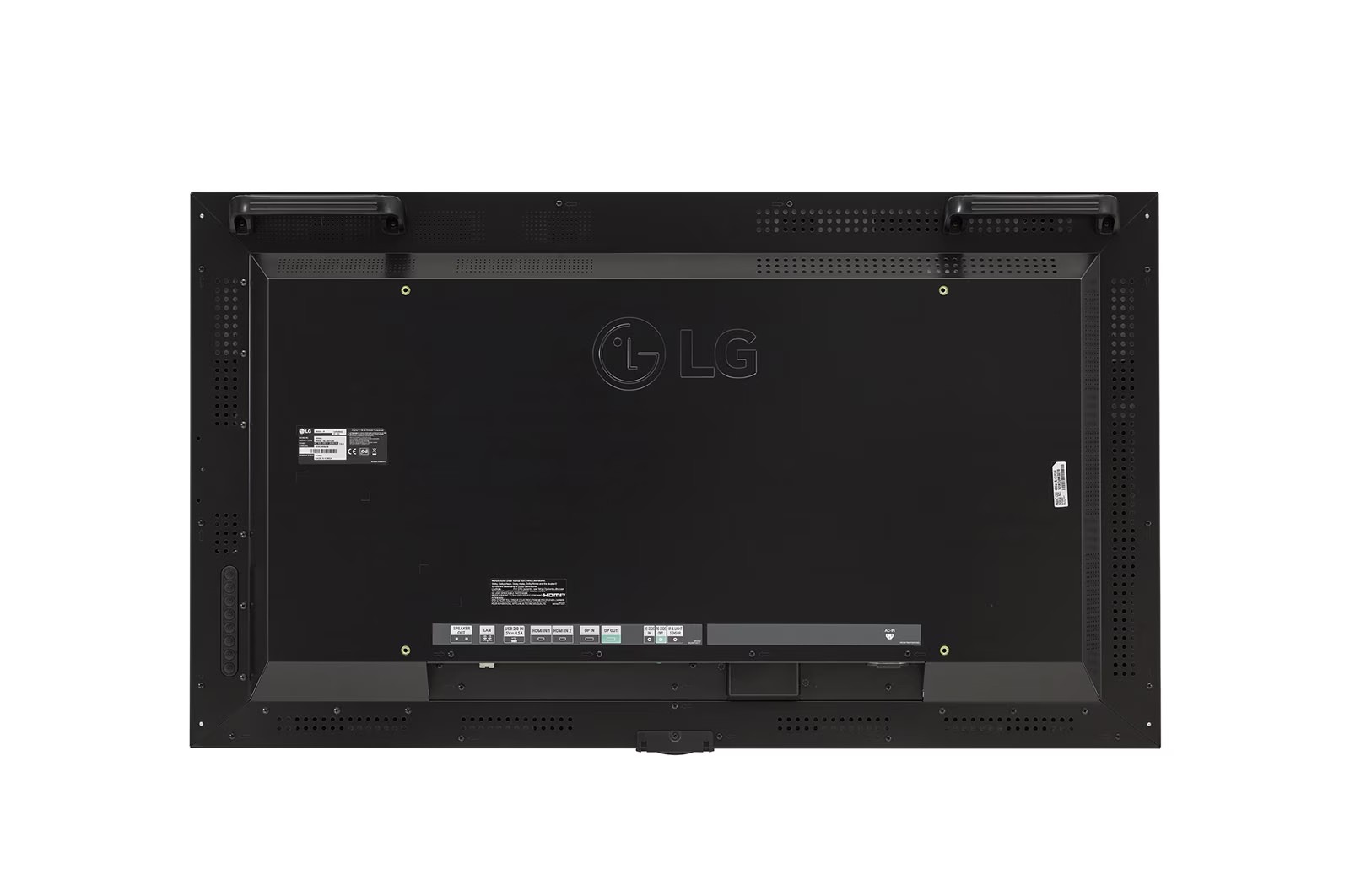 LG 49XS4P-B infoskærm til vinduer – bagside