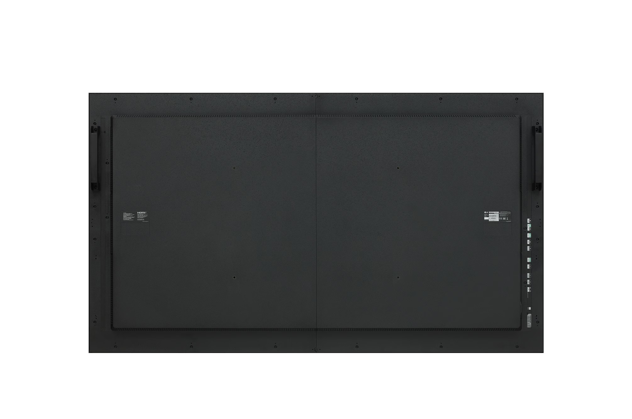 LG 75XS4P-B infoskærm til vinduer – bagside
