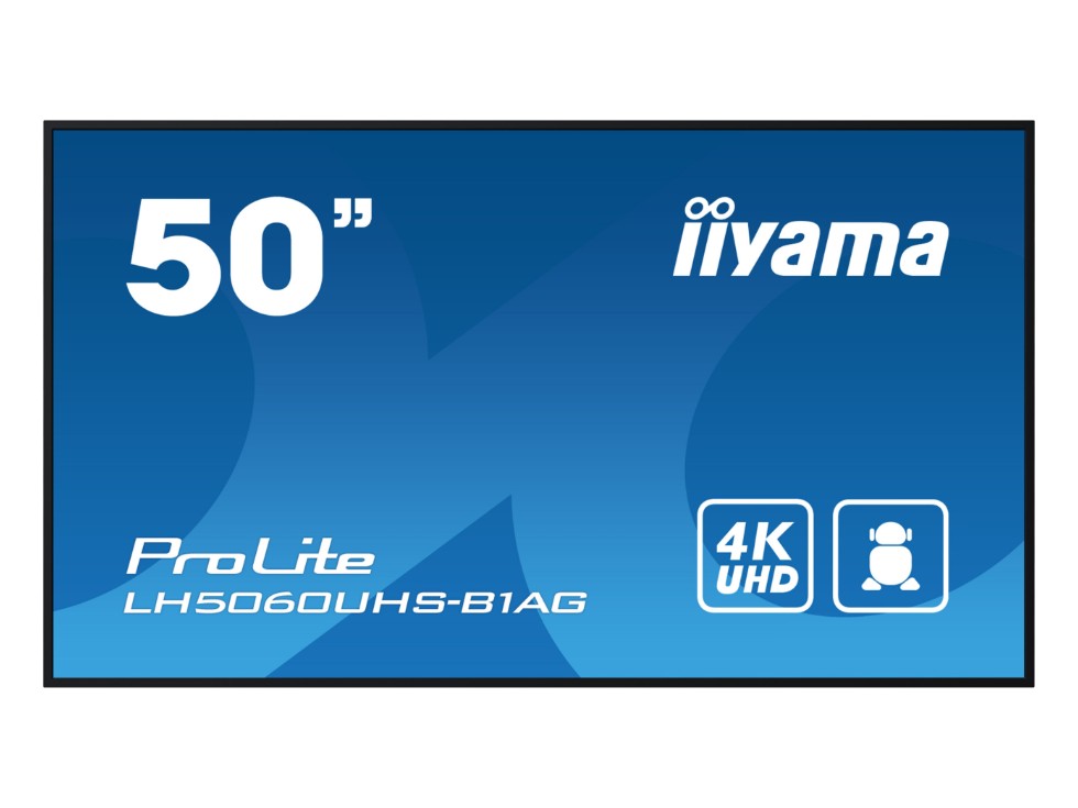 iiyama ProLite LH5060UHS-B1AG infoskærm – forfra