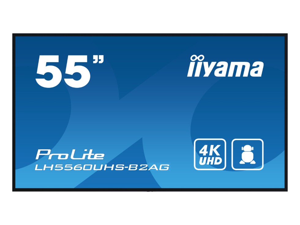iiyama ProLite LH5560UHS-B2AG infoskærm – forfra