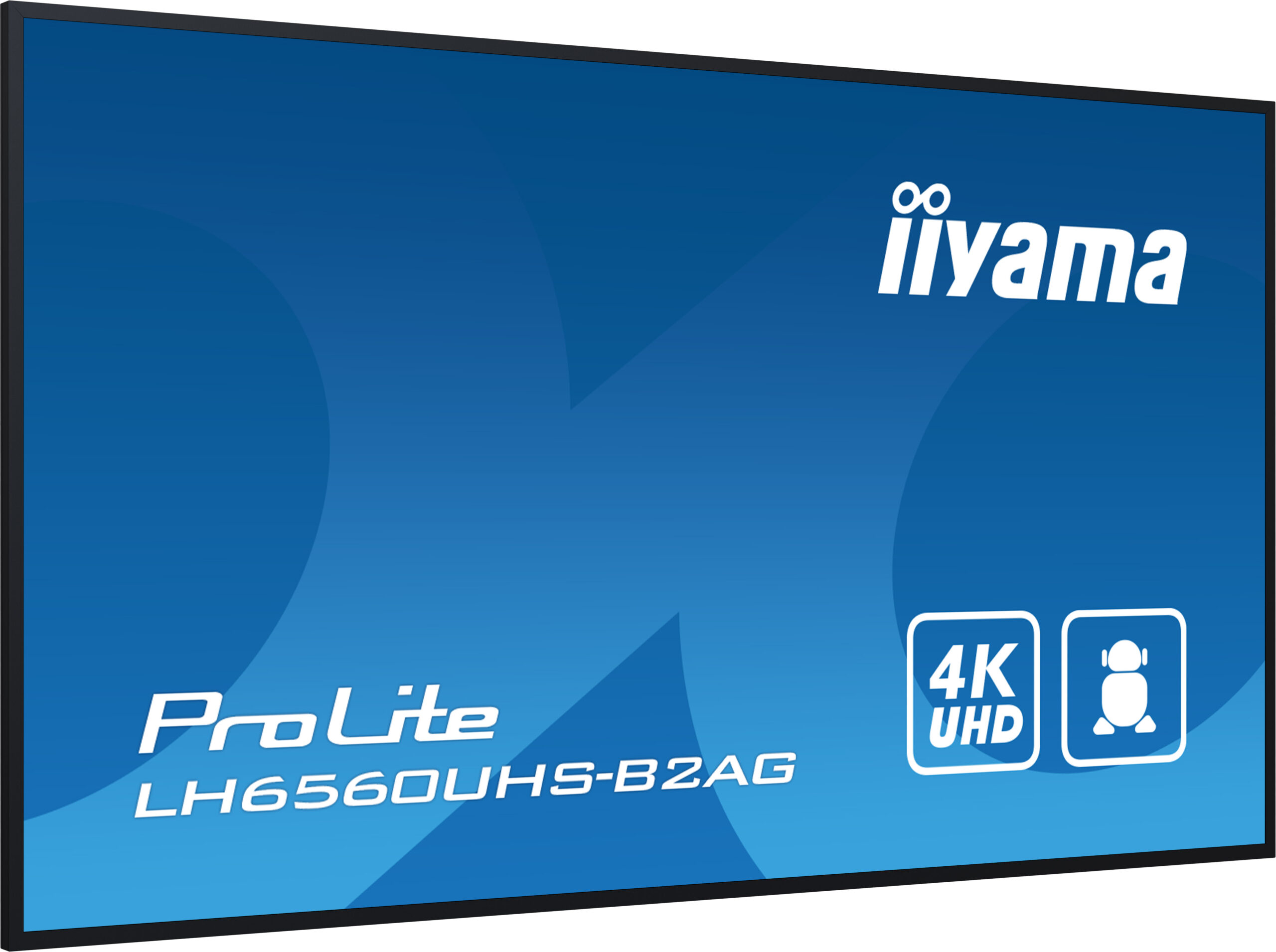 iiyama ProLite LH6560UHS-B2AG infoskærm – set skråt forfra